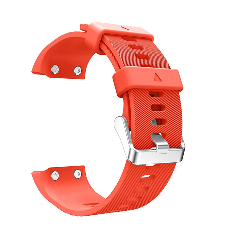 For Garmin Forerunner 30/35 | Orange Silicone Strap
