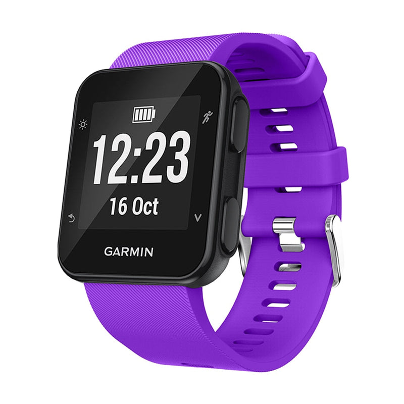 For Garmin Forerunner 30/35 | Puple Silicone Strap