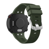 For Garmin Forerunner 45/45 Plus, Forerunner 45S & Swim 2 | Army Green Silicone Strap