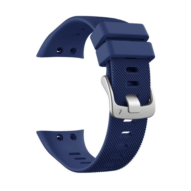 For Garmin Forerunner 45/45 Plus, Forerunner 45S & Swim 2 | Midnight Blue Silicone Strap
