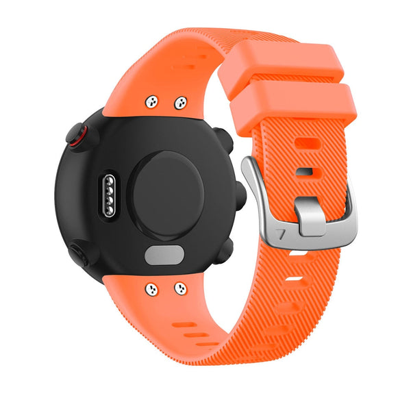 For Garmin Forerunner 45/45 Plus, Forerunner 45S & Swim 2 | Orange Silicone Strap