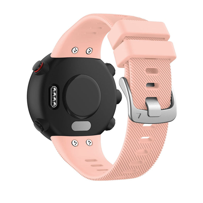 For Garmin Forerunner 45/45 Plus, Forerunner 45S & Swim 2 | Pink Silicone Strap