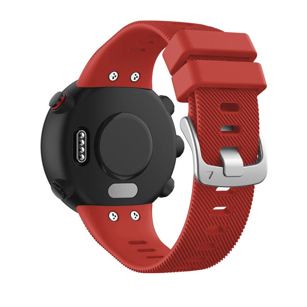 For Garmin Forerunner 45/45 Plus, Forerunner 45S & Swim 2 | Red Silicone Strap