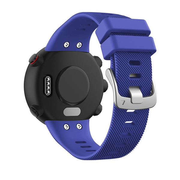 For Garmin Forerunner 45/45 Plus, Forerunner 45S & Swim 2 | Royal Blue Silicone Strap