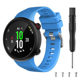 For Garmin Forerunner 45/45 Plus, Forerunner 45S & Swim 2 | Sky Blue Silicone Strap