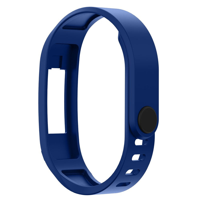 For Garmin Vivofit 2 | Plan Silicone Strap | Dark Blue