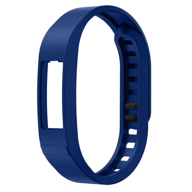 For Garmin Vivofit 2 | Plan Silicone Strap | Dark Blue