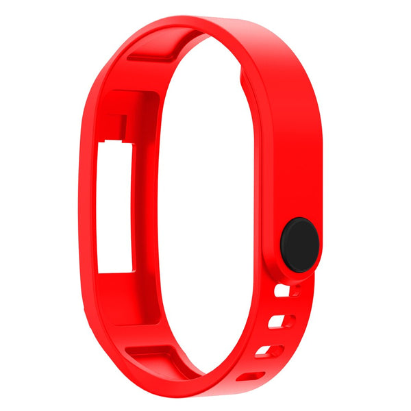 For Garmin Vivofit 2 | Plan Silicone Strap | Red