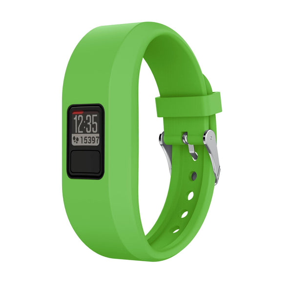 For Garmin Vivofit 3 | Plain Silicone Strap | Green