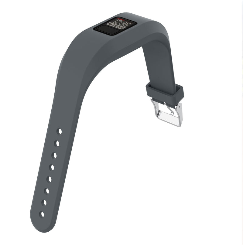 For Garmin Vivofit 3 | Plain Silicone Strap | Grey