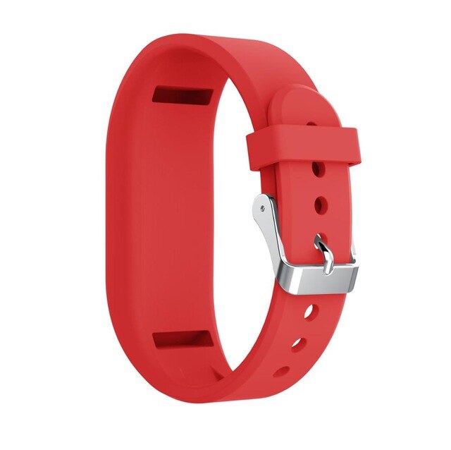 For Garmin Vivofit 3 | Plain Silicone Strap | Red