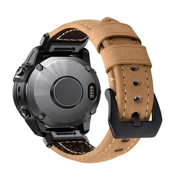 26mm Garmin Watch Strap | Executive Leather | 3 Colours Available
