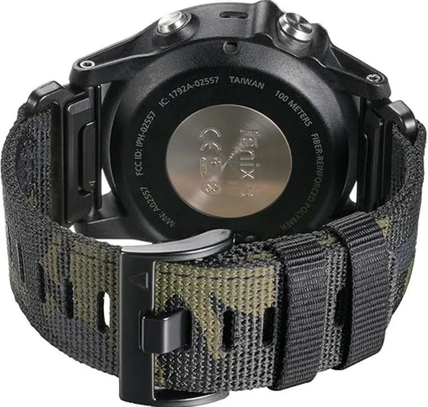 26mm Garmin Watch Strap | Tier 1 Nylon Camo | 7 Colours Available