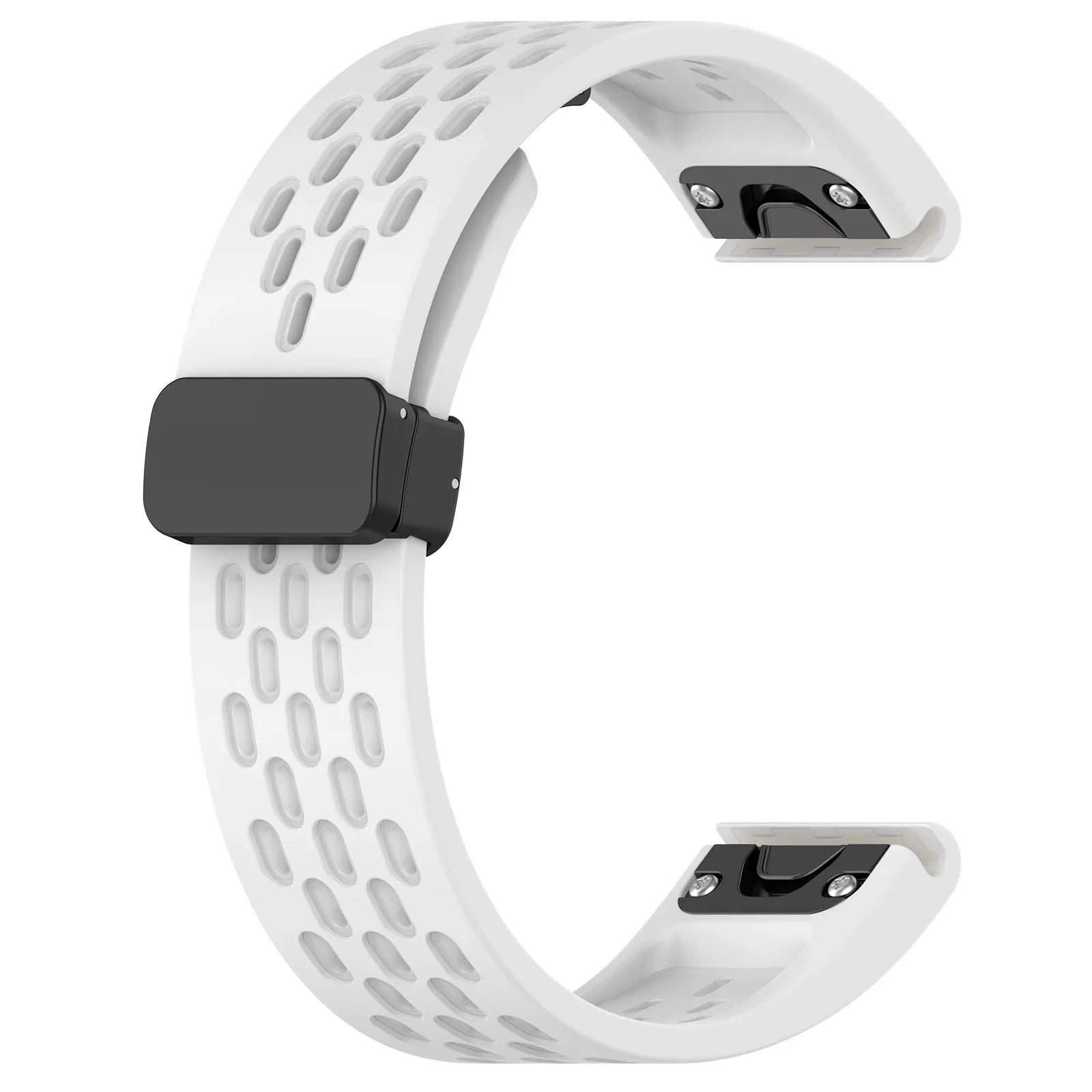 20mm Small Garmin Watch Strap | Folding Clasp Silicone Sports | 10