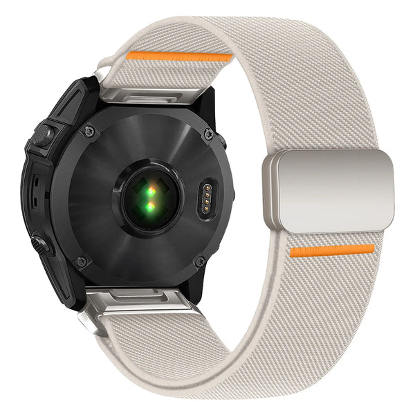 26mm Garmin Watch Strap | Parachute Nylon (Magnetic Clasp) | 9 Colours Available