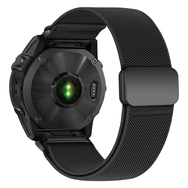 22mm Garmin Watch Strap | Parachute Nylon (Magnetic Clasp) | 9 Colours Available