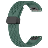 20mm Small Garmin Watch Strap | Folding Clasp Silicone Sports | 10 Colours Available
