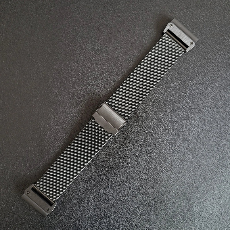 26mm Garmin Watch Strap | Premium Milanese | 2 Colours Available